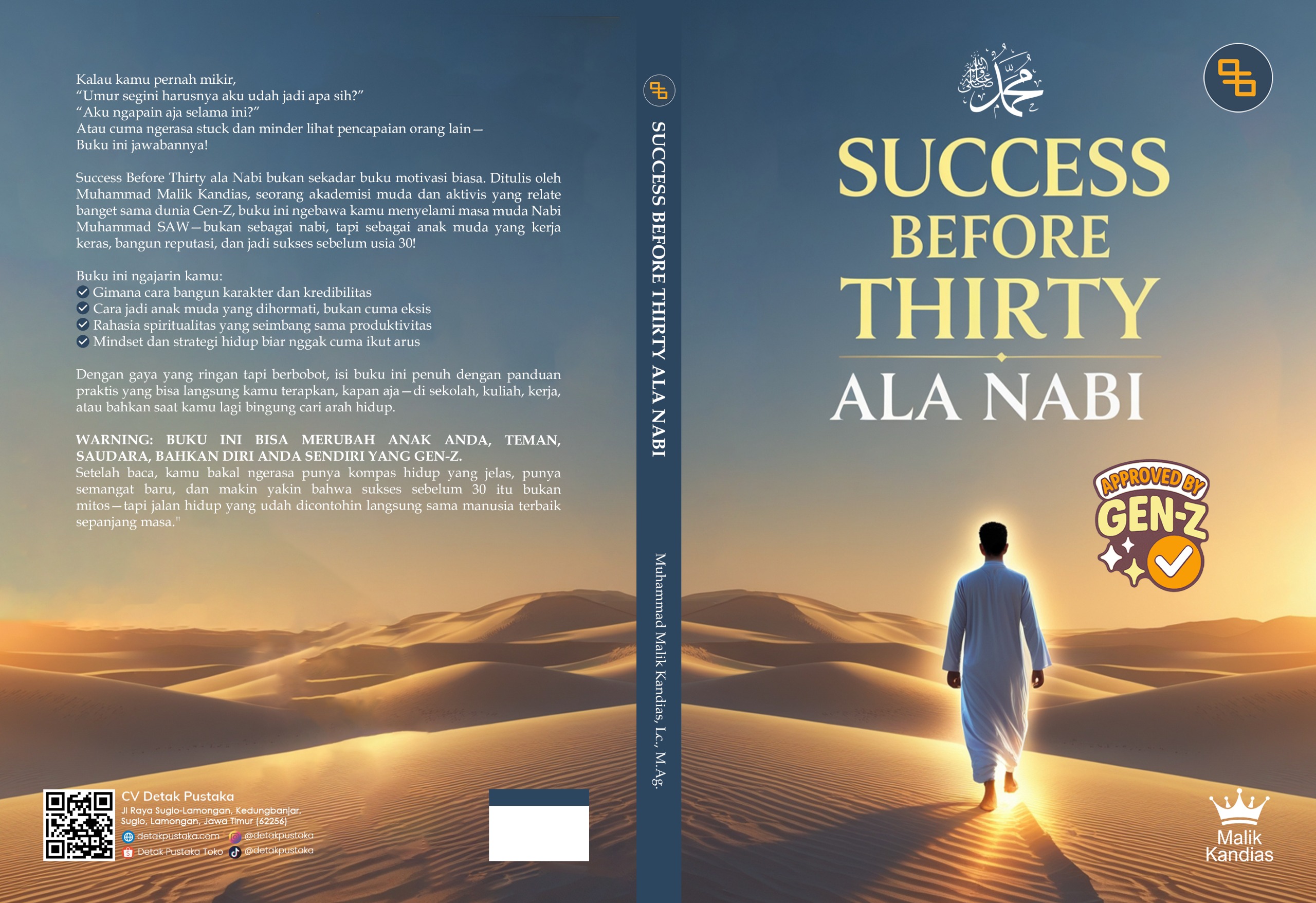 Buku cetak “Succes Before Thirty ala Nabi (Gen Z Approved)”